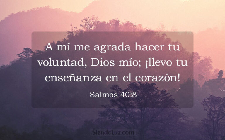 Salmos 408 Siendo Luz